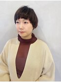 【shima】カジュアルマッシュショート/遊びのある髪