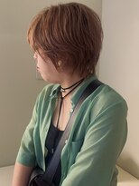 ディスモーメント(this moment)&nbsp;ラフショート×オレンジブラウン