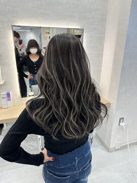 ユアーズヘア 東新宿店(youres hair) 【白髪ぼかし×リンゴ幹細胞】ふんわり柔らかな仕上がり