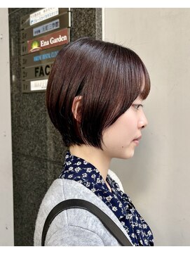 フェイス 石川町 (FACE) ショートボブ×20代30代×くびれレイヤー×前髪あり×横浜