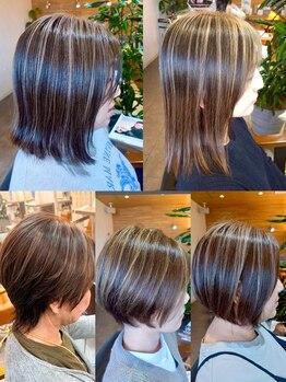 ジャム オードリー(Jam Audrey)の写真/【大人オシャレNo1白髪ぼかしハイライト☆メンズにも推し】定番！白髪染め[イルミナカラー]＆[マニキュア]