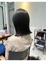 リディー(Lidee)&nbsp;Lidee切りっぱなしミディアムダークパープル