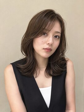 テーラヘアー 我孫子店(TELA HAIR) 【大人可愛い】顔周りくびれミディ