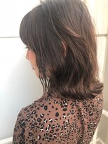 プライズ アイリス 池袋東口店(prize Iris)&nbsp;ショコラ グレージュ/ダークグレージュ/切りっぱなし　 池袋東口