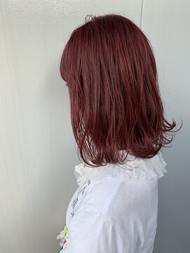 ヘアスタジオニコ(hair studio nico...) ピンク