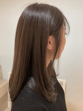 ヘアーメイクオズ(hair make O/S) ラベンダーカラーで艶っぽく☆