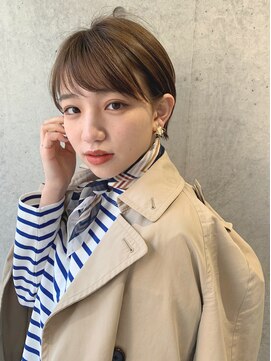 ロンド パルティール 大宮(Lond partir) 【石田勇士郎】黒髪毛先パーマ横顔美人ショート