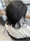 イメチェンニュアンスカラー　くびれミディでナチュラルヘルシー