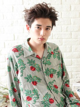 メイクス 表参道(MAKE'S omotesando) かき上げ/ニュアンスマッシュ/シルバーカラー【江畠】