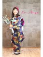 ルアンジェ 美楽來堂(LE ANGE) お客様のお嬢さん！アンティーク着物で七五三をしました。