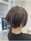 大人かわいいカジュアル小顔ショート20代30代40代◎