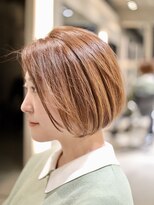 ヘア デザイン リスク(HAIR DESIGN RISK)&nbsp;【RISK 高橋勇太】シルエットが完璧!!前下がりショートボブ