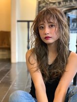 オースティン 登戸向ケ丘遊園(AUSTIN)&nbsp;大人かわいい前髪セシルカットココアブラウンフリンジウェーブ