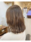 肩上ミディアム質感デジパ