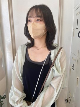 メルク(merc.) 暗髪アッシュグレー