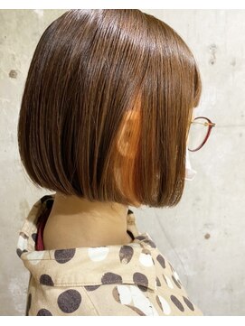いろは ミニボブ×インナーカラー【伊勢原】【インナーカラー】