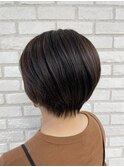 丸みショートボブ