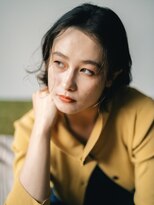 アグ ヘアー チュラ 糸満店(Agu hair chura)&nbsp;《Agu hair》】ショートボブ　ニュアンスバング1