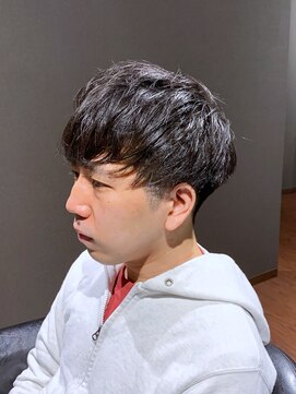 ビーダンディー(Bee dandy) ビジネスナチュラル ツーブロックショート ダウンバング