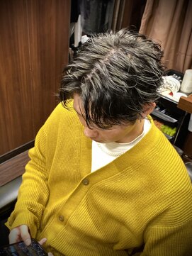 ヒロギンザ 御徒町店(HIRO GINZA) マッシュ×ツイストスパイラルパーマ