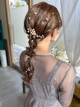 ソースバンダイ 万代(SOURCE) お呼ばれヘアセット♪