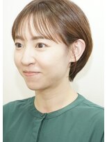 エマ(emma)&nbsp;ミルクティーベージュ　マッシュショート　シースルーバング