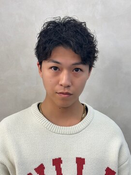 キイ ギンザ(k.e.y GINZA) メンズショートパーマ