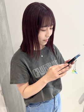 ヨーク(YOKE) 【YOKE】髪質改善縮毛矯正ミルクティーピンクラベンダーベージュ