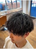 メンズツイストパーマ