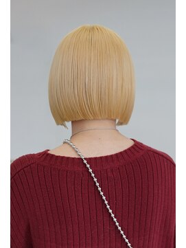 ビーヒアナウ N゜02 金沢鞍月店(BE HERE NOW) 切りっぱなしボブ/ミニボブ/ハイトーンボブ/タッセルボブ/韓国風