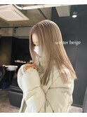 髪質改善/心斎橋美容室/大阪ハイトーン/ベージュカラー