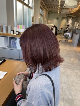 エマピボット 中川本店(EMA PIVOT) ツヤ感ピンクブラウン