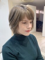アッシュ 仙川店(Ash)&nbsp;フェザーショートレイヤーショートショートヘアショートボブ