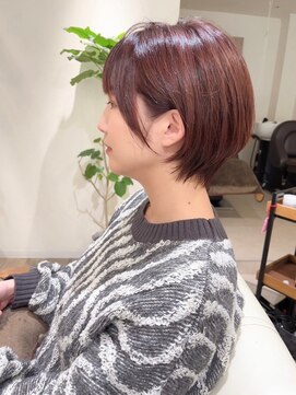 アイ(I.) 【 I. 】30代からの襟足すっきり前下がりショートボブ 川口