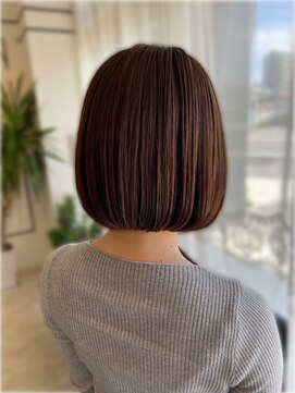 ニューアール(Nr) 髪質改善×ボブスタイル