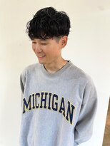 ヘアーアイストゥーレ(HAIR ICI TRE) マッシュパーマ　メンズパーマ　マッシュ