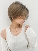 くびれショート小顔前髪なしショート【 大阪 上新庄】