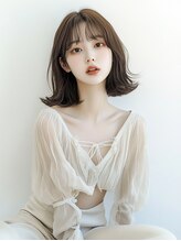 フレイムス ヘアアンドリラックス 大宮東口店(Frames)&nbsp;20代30代40代★韓国風可愛いモテ髪くびれウェーブヘア外ハネボブ