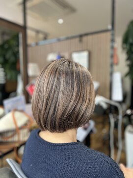 シマシマ(SHIMA SHIMA) 白髪ぼかしハイライト