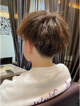 ヘアーリゾートノーブル(Hair Resort Noble) マッシュショート×スパイラルパーマ