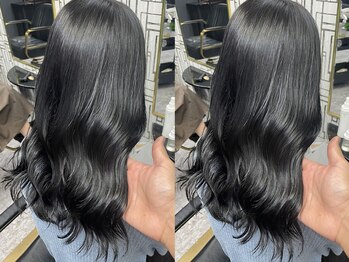 アローズ 玉名店(arose)の写真/毛先だけのコテ巻き風デジタルパーマが人気☆ボリューム出し＆韓国風レイヤーカットも朝が楽♪[髪質改善]
