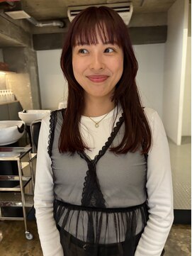 ハマモト 深みレッドカラー