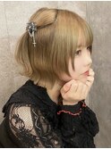ヘアメイク/外はねボブ/ツインテール/フェイスレイヤー/アレンジ