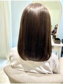 ツヤ髪ストレート