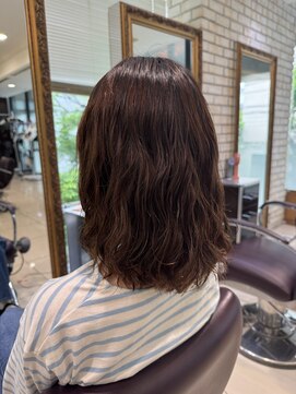 アメリ バイ アピッシュ(Amelie by apish) 伸ばしかけボブ/ボブパーマ/なみまきパーマ