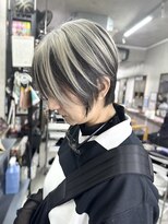 ダンク(DUNK)&nbsp;ホワイトベージュ/インナーカラー