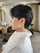 ノラ ギンザ(NORA GINZA) ダウンパーマニュアンスパーマセンターパートコンマヘア髪質改善