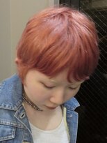 ジーレ(jiire)&nbsp;ベリーショート×コーラルピンク