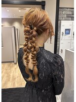 トキオ(TOKIO 2021) TOKIO ツイン編み下ろし ヘアセット