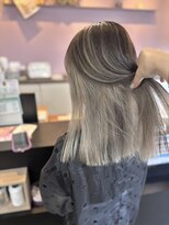 アヴァンス 北花田店(AVANCE) ブリーチ1回~/アンブレラカラー/グレージュ